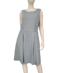 New with Tags Donna Morgan Blue Pleat Dress size 16